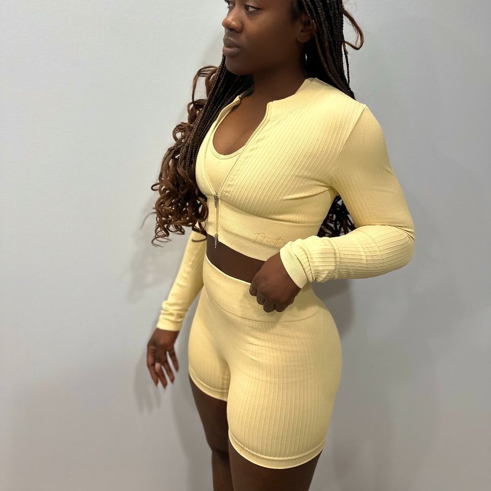 Long Sleeve Jacket (Vanilla Bean)